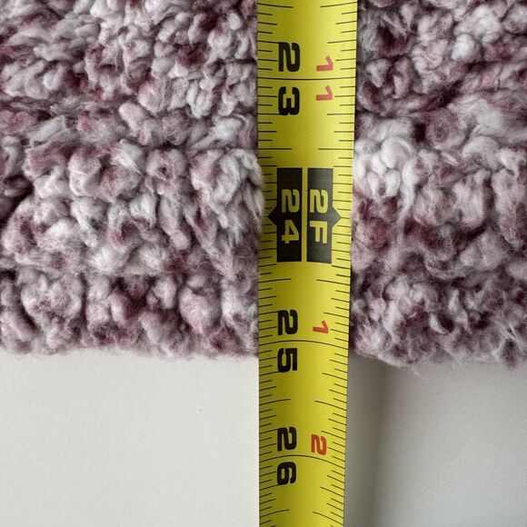 Time and Tru Quarter Zip Jacket Met Burgundy Women’s XL Pockets - Picture 9 of 12